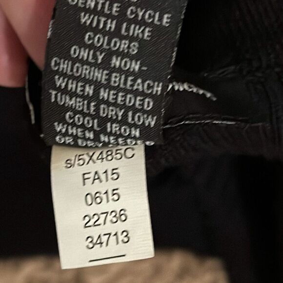 INC International Concepts Lace Up Eyelet V-Neck Ribbed Flare Sleeve Sweater XL - Picture 7 of 7